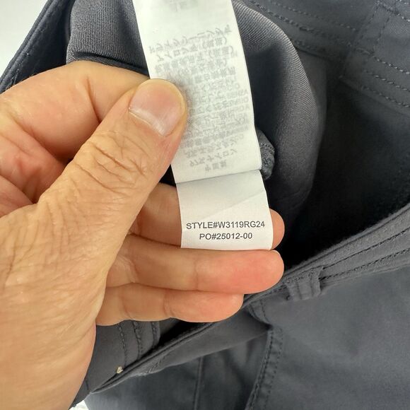 Prana Olivia Shorts Stretch Outdoors Camping Travel Hiking Gray Women's Size 12 - Picture 9 of 9